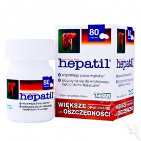 Hepatil, 80 tabletek