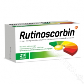 Rutinoscorbin, 210 tabletek