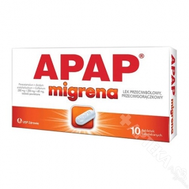 Apap Migrena,10 tabletek