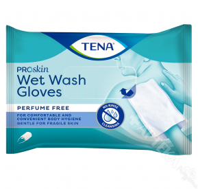 TENA ProSkin Wet Wash Gloves, 8 sztuk
