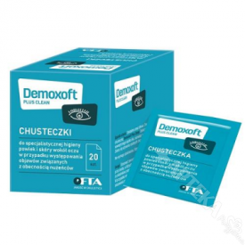 Demoxoft Plus Clean, 20 chusteczek