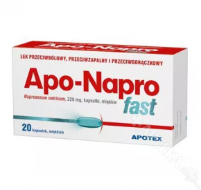 Apo-Napro Fast, 20 kapsułek