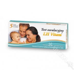Test owulacyjny LH VITAM, 1 opakowanie (5 testów)