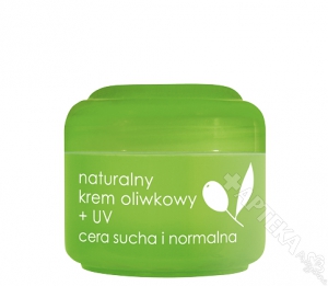 ZIAJA naturalny krem oliwkowy +UV, cera sucha i normalna, 50ml