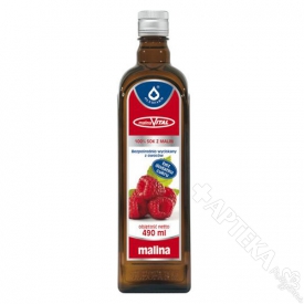 MalinaVital, sok z malin 100%, 490 ml