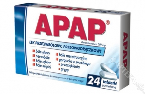 Apap, 24 tabletki