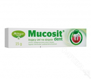 Mucosit Dent, żel, 15g