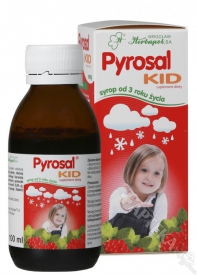 Pyrosal Kid, syrop dla dzieci od 3 lat, 100ml
