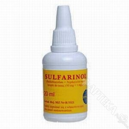 Sulfarinol, krople do nosa, 20ml
