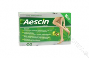 Aescin 20mg, 90 tabletek