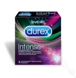 Prezerwatywy DUREX Intense, 3 sztuki