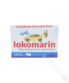 Lokomarin, 15 tabletek powlekanych