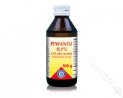 Rivanol 0,1%, roztwór na skórę, 100g