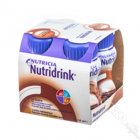 Nutridrink o smaku czekoladowym, 4x125ml