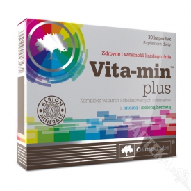 Olimp, Vita-min Plus z luteiną i zieloną herbatą, 30 kapsułek