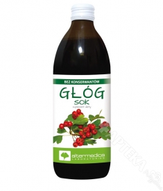 Altermedica, Głóg, sok, 500ml