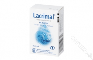 Lacrimal, krople do oczu 14mg/ml, 10ml