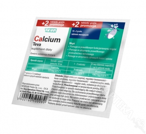Calcium Teva, 14 tabletek musujących (12+2 gratis)