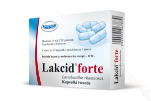 Lakcid Forte, 10 kapsułek twardych