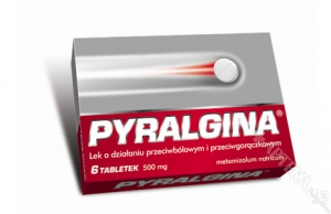 Pyralgina 500mg, 12 tabletek