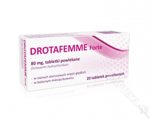 Drotafemme Forte 80mg, 20 tabletek
