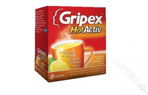 Gripex HotActiv, 8 saszetek