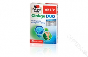 Doppelherz Aktiv, Ginkgo Duo, 60 kapsułek