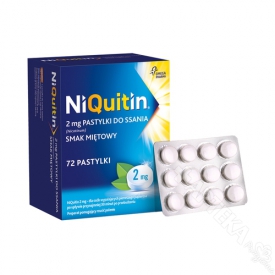 Niquitin 2mg, 72 pastylki