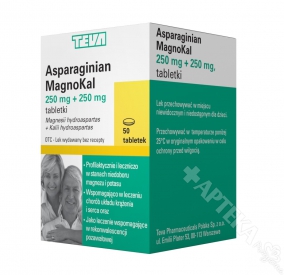 Asparaginian Magnokal, 50 tabletek