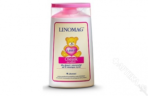 Linomag, olejek do kąpieli dla dzieci i niemowląt, 200 ml