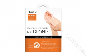 L'Biotica, maska regenerująca na dłonie, nasączone rękawiczki, 26g