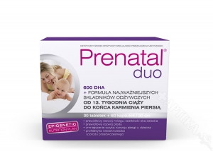 Prenatal DUO, 30 tabletek + 60 kapsułek