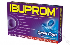 Ibuprom Sprint Caps, 10 kapsułek