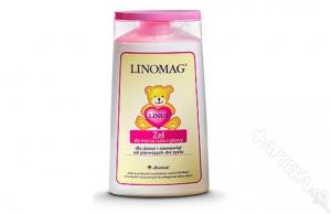 Linomag, żel do mycia ciała i głowy dla dzieci i niemowląt, 200 ml