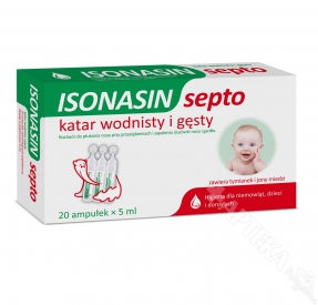 Isonasin Septo, krople, 20x5ml