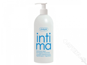 ZIAJA Intima, kremowy płyn do higieny intymnej z kwasem laktobionowym, 500ml