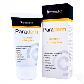 Paraderm, szampon z dziegciem, 150g