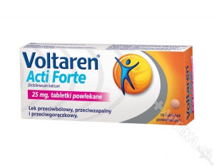 Voltaren Acti Forte 25mg, 20 tabletek powlekanych