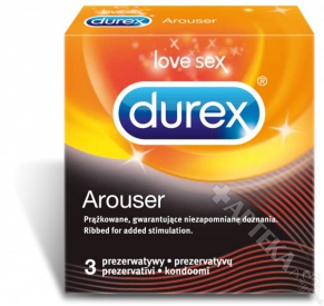 Prezerwatywy DUREX Arouser, 3 sztuki