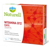 Naturell, Witamina B12 Forte, 60 tabletek do ssania
