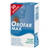 Orofar MAX, 30 pastylek