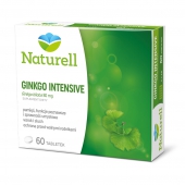 Naturell, Ginkgo Intensive, 60 tabletek