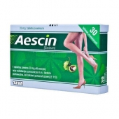 Aescin 20mg, 30 tabletek