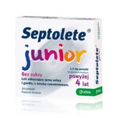 Septolete Junior, 18 pastylek