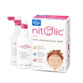 Pipi Nitolic, zestaw przeciw wszawicy, 100ml