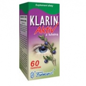 Klarin AKTIV z luteiną, 60 tabletek
