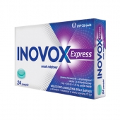 Inovox Express, smak miętowy, 24 pastylki