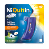 NiQuitin Mini 4mg, 20 tabletek do ssania