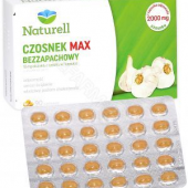 Naturell Czosnek MAX Bezzapachowy, 90 kapsułek