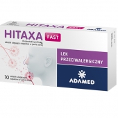 Hitaxa Fast 5mg, 10 tabletek ulegających rozpadowi w jamie ustnej